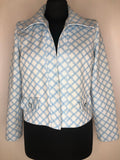 1960s Open Cropped Jacket by Berketex Mayfair - Size UK 10