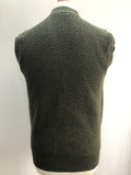 waistcoat  vintage  Urban Village Vintage  urban village  sleeveless  MOD  mens  L  knitwear  knitted  knit  Jacket  green  60s  1960s