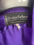 vintage  Urban Village Vintage  urban village  Shirt  satin  S  purple  Mens Shirts  mens  long sleeve  Irvine Sellars  disco  collar  big collar  Beagle collar  60s  1960s