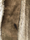 womens jacket  womens coat  womens  Winter Coat  vintage  Urban Village Vintage  urban village  Suede Jacket  Suede detail  Suede  sleeve  MOD  lining  Jacket  faux fur  faux collar  collar  brown  Belted waist  beige  70s  70  1970s  12
