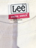 Vintage 90's Lee USA Authentic Sweater in White - Size Large - Urban Village Vintage