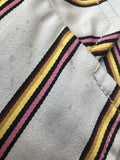 womens jacket  womens coat  womens  vintage  Urban Village Vintage  urban village  stripey  Stripes  striped  retro  red  prestige  pockets  multi  long sleeve  Jacket  boating jacket  blazer jacket  Blazer  beige  70s  1970s  10