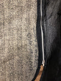 womens jacket  womens coat  womens  waist belt  vintage  Urban Village Vintage  urban village  single button  pockets  Leather Jacket  Leather  Jacket  button  black  Belted waist  belted jacket  belt  70s  70  1970s