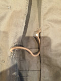 Mens Military Style Jacket - Khaki - Size L - Urban Village Vintage