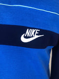 zip up  Urban Village Vintage  Tracksuit Top  Track top  Top  stripes  sportswear  shell top  Nike  mens  Logo design  Jacket  branded zip  blue  10