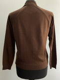 womens  winter  vintage  Urban Village Vintage  urban village  turtleneck  top  sweater  scooter  rollneck  roll neck  retro  pullover  polo neck  modette  MOD  long sleeves  Long sleeved top  long sleeve  jumper  brown  autumnal  autumn  70s  1970s