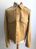 1970s Reversible Suede and Leather Jacket in Tan - Size L
