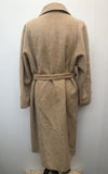 womens  vintage  Urban Village Vintage  jacket  Herringbone  coat  Bickler  beige  16  14/16  14  100% Wool