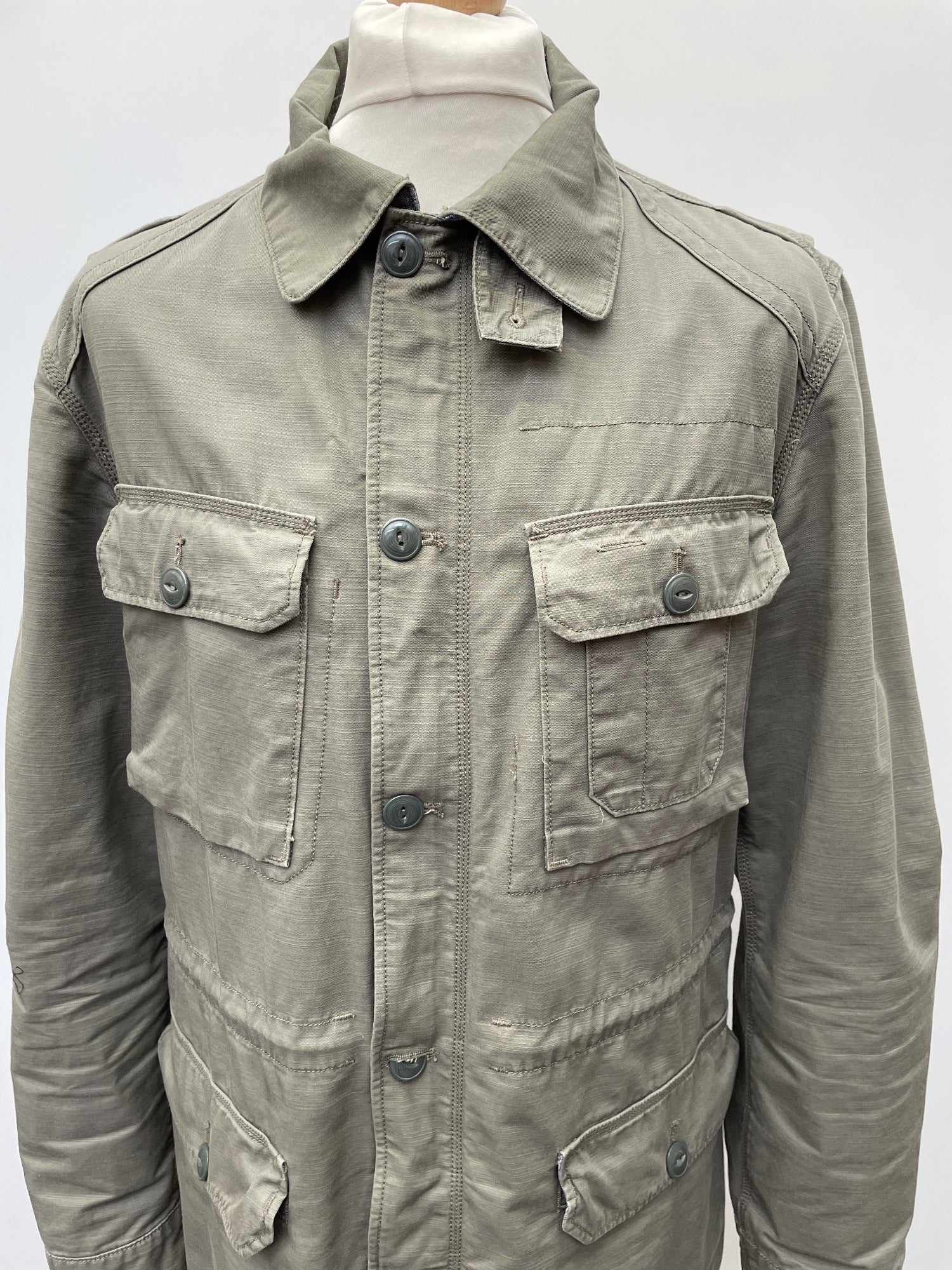 Levis Lightweight Military Style Jacket Size L Urban Village