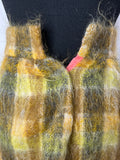 yellow  wool  womens  vintage  Urban Village Vintage  urban village  Skirts  skirt  patterned  pattern  maxi skirt  maxi  long skirt  check  brown  70s  6  1970s