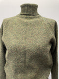 wool  womens  vintage  Urban Village Vintage  urban village  turtle neck  roll neck  retro  pure wool  long sleeve  knitwear  knitted  knit  elasticated  60s  1960s  100% Wool  100% Saxony Wool