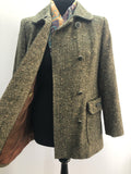 wool  womens  vintage  Urban Village Vintage  two piece  trousers  suit  set  MOD  Jacket  brown  blazer jacket  Alexon  60s  1960s  10