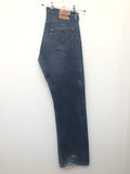 W34  vintage  Urban Village Vintage  straight leg  straight cut  red tab  pockets  mens  Logo design  logo  levis strauss  levis  levi strauss  L34  L  jeans  jean  jacket  denim  blue  501 xx  501