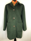 womens jacket  womens coat  womens  vintage  Urban Village Vintage  urban village  retro  green  coat  60s  1960s  14