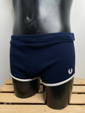 1960s Navy Blue Fred Perry Swim Shorts - Size Large