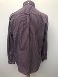 Urban Village Vintage  shirt  multi  mod  mens  M  long sleeves  long sleeve  checked  check  button down  Ben Sherman