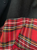 wool coat  Winter Coat  winter  vintage  Urban Village Vintage  urban village  tartan  smart  skinhead  pockets  MOD  mens coat  mens  M  long sleeve  long coat  lined  lapels  fully lined  front pockets  Fred Perry  decorative pockets  coat  button front  button  40