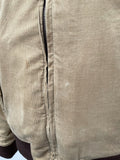 zip front  zip  vintage  Urban Village Vintage  urban village  reversible  retro  MOD  Mens jacket  mens  long sleeve  Lambretta  L  Jacket  Harrington Jacket  harrington  embroidered logo  elasticated  dark brown  corduroy  corded  cord  brown
