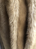 womens jacket  womens coat  womens  Winter Coat  vintage  Urban Village Vintage  urban village  Suede Jacket  Suede detail  Suede  sleeve  MOD  lining  Jacket  faux fur  faux collar  collar  brown  Belted waist  beige  70s  70  1970s  12