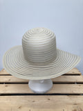 womens  wide brim  vintage  Urban Village Vintage  urban village  summer hat  stripes