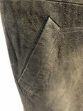 womens  vintage  Urban Village Vintage  urban village  Suede Jacket  Suede  press stud fastening  pockets  Paul Blanche  long sleeve  Jacket  Green  coat  60s  1960s  12
