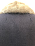 real fur  mink  womens  vintage  long coat  coat  brown  70s  60s  1970s  1960s  12 urban village vintage