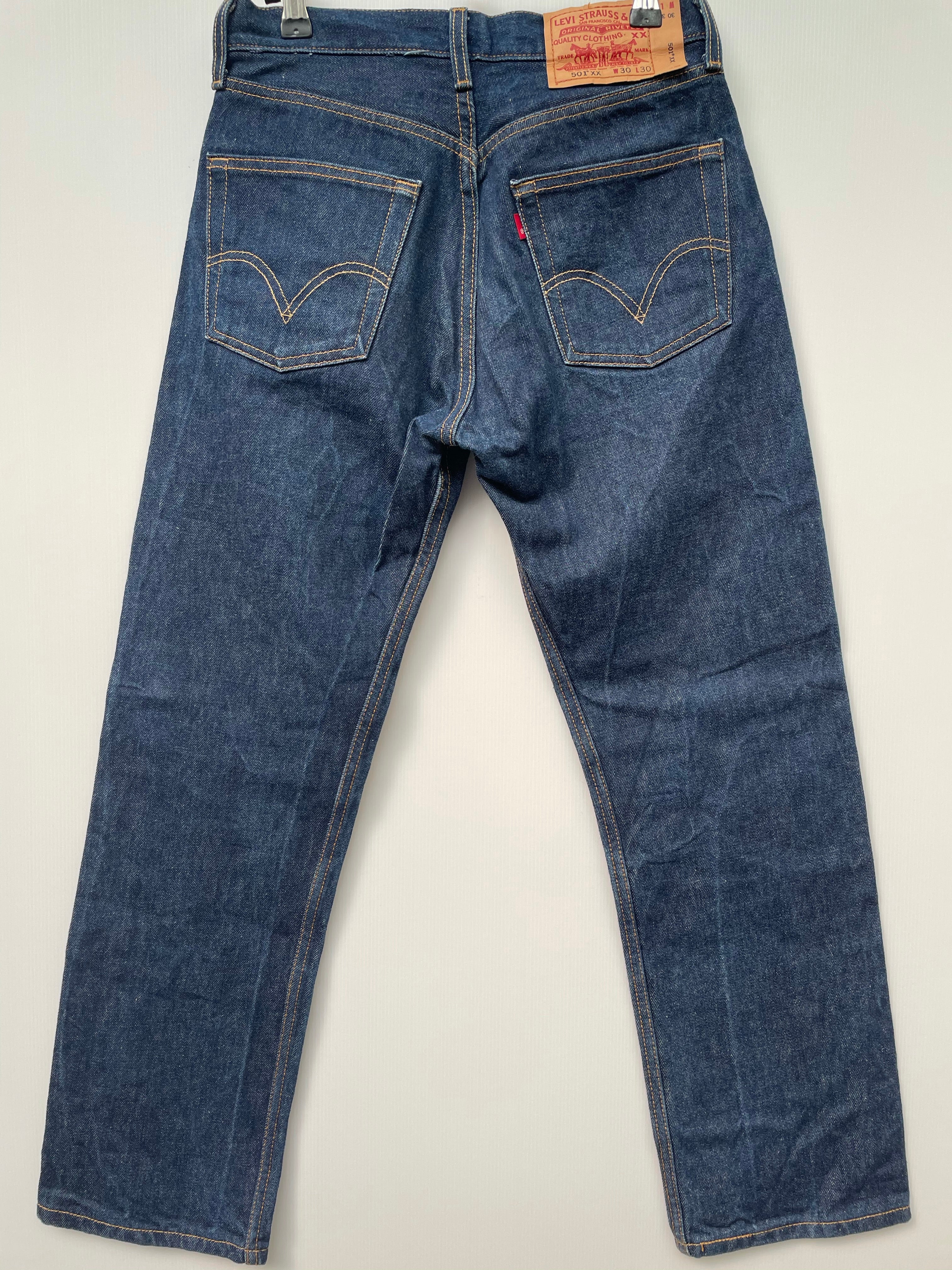 Original Levi Strauss 501 XX Jeans - Size W30 L30