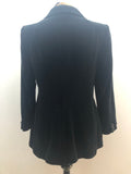 1970s Velvet Blazer by Feminella - Size UK 10