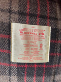 vintage  urban village  toggle  small  hooded  gloverall  football  duffle coat  duffle  coat  check  casuals  brown  70s  1970s