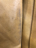 vintage  Urban Village Vintage  urban village  pockets  mens  long sleeve  Leather Jacket  Leather  L  camel  brown  Belted waist  belted jacket  belted  belt  70s  1970s