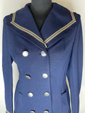 womens  vintage  scooter jacket  scooter  sailor  navy  naval  modette  mod clothing  mod  jacket  blue  60s  1960s  10
