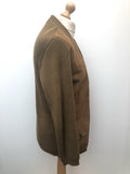 vintage  Urban Village Vintage  urban village  Suede  mens  long sleeves  long sleeve  L  Glenhusky of Scotland  cardigan  cardi  button  brown  70s  1970s