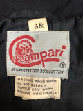 vintage  Urban Village Vintage  mens  m  lightweight jacket  faded  Campari  blue  70s