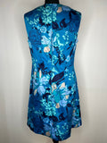 womens  Urban Village Vintage  summer dress  summer  knee length dress  dress  Blue  60s  1960s  12