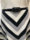 zip back  zip  womens  white stripes  white  vintage  Urban Village Vintage  urban village  hippie  grey stripes  grey stripe  dress  chevrons  chevron stripes  chevron stripe  chevron  black stripes  70s  1970s  10
