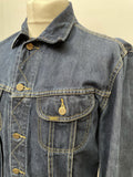 vintage  mens  Lee  l  Jacket  Denim jacket  denim  blue urban village clothing
