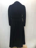 womens  vintage  velvet  Urban Village Vintage  Loewe  Jacket  fur collar  fox fur  coat  black  70s  70  1970s  14