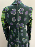 womens  vintage  retro  purple  psychedelic  psych  maxi dress  maxi  long sleeve  hippy  hippie  green  festival  dress  70s  1970s  12  Online store