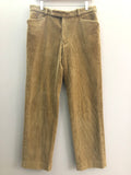 1970s Corduroy Trousers in Camel - Size W32 L32