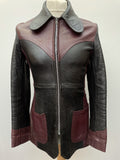 Rare 1960s / 1970s Leather Jacket - Size XS