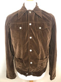 1970s Moleskin Jacket by The Duffer of St George - Size L