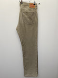 W36  vintage  Urban Village Vintage  urban village  trousers  stone  retro  pockets  MOD  mens  levis  levi strauss  L32  L  jean  denim  corduroy  cords  corded  cord  beige