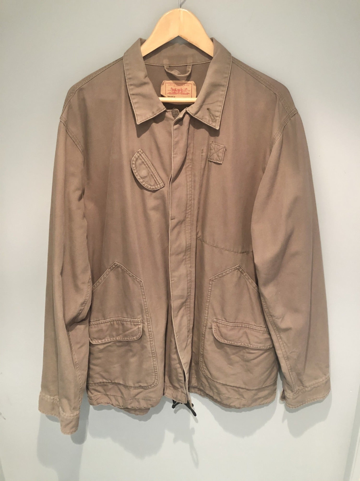 Mens Levis Strauss & Co Jacket in Light Brown - Size L