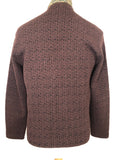 vintage  Urban Village Vintage  urban village  retro  MOD  mens  M  knitwear  knit  Jacket  cardigan  button down  button  brown  Adom of London  60s  1960s