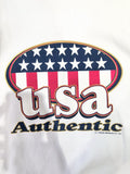 Vintage 90's Lee USA Authentic Sweater in White - Size Large - Urban Village Vintage
