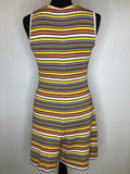 yellow  womens  white  vintage  Urban Village Vintage  San Biffore  playsuit  orange  multi  all in one  8  70s  1970s