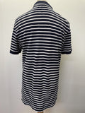 xl  vintage  Urban Village Vintage  urban village  summer  Stripes  striped  retro  polo top  polo  Navy  mens  levis strauss  levis  levi strauss  levi  Cotton  collar