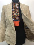 womens jacket womens vintage jacket Burberry brown blazer jacket Blazer beige 10 Urban Village Vintage