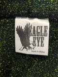 Welsh Wool Shop  vintage  Urban Village Vintage  S  Green  fringed  Eagle Eye  cape  brown  60s  1960s