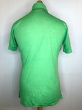 vintage  Urban Village Vintage  top  Three button  sportswear  sports polo  polo top  polo  mens  M  Hartwell Sports  Green  70s  1970s